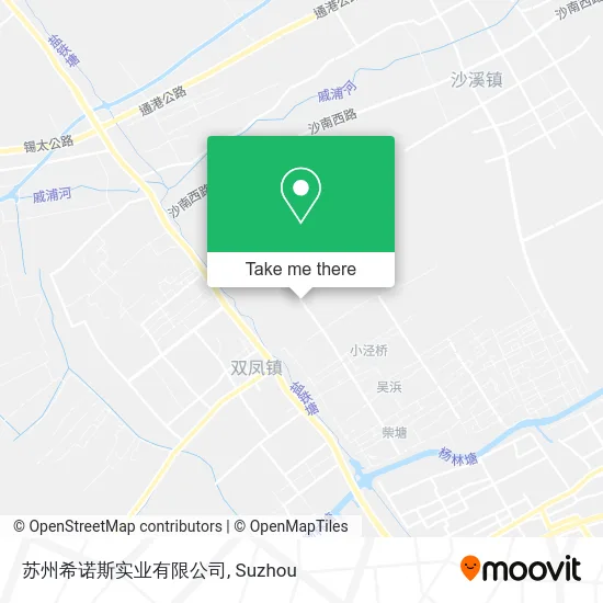 苏州希诺斯实业有限公司 map