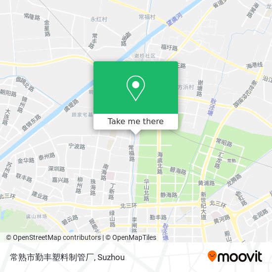 常熟市勤丰塑料制管厂 map