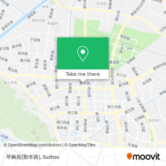 琴枫苑(勤丰路) map
