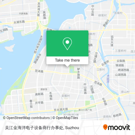 吴江金海洋电子设备商行办事处 map