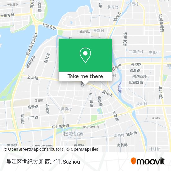 吴江区世纪大厦-西北门 map