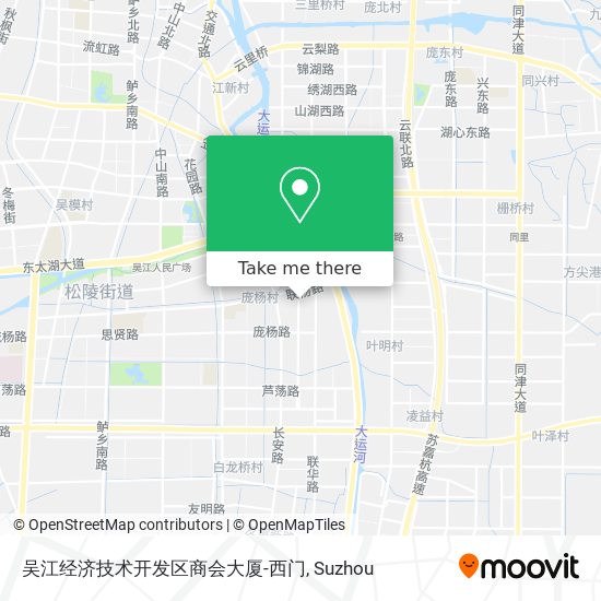 吴江经济技术开发区商会大厦-西门 map