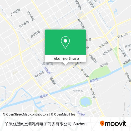 丫果优选n上海商姆电子商务有限公司 map
