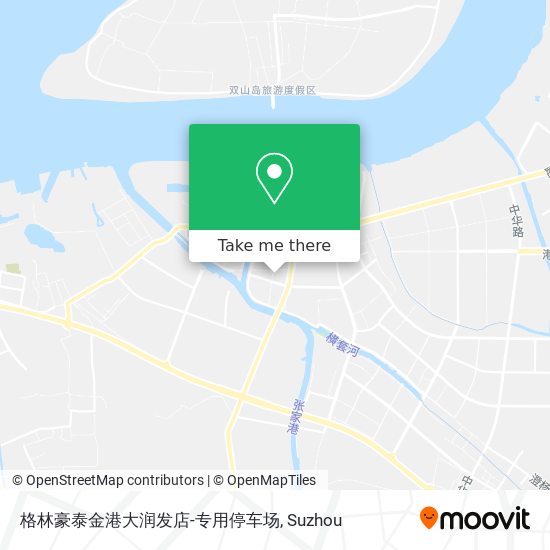 格林豪泰金港大润发店-专用停车场 map