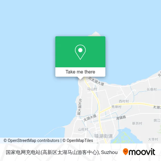 国家电网充电站(高新区太湖马山游客中心) map
