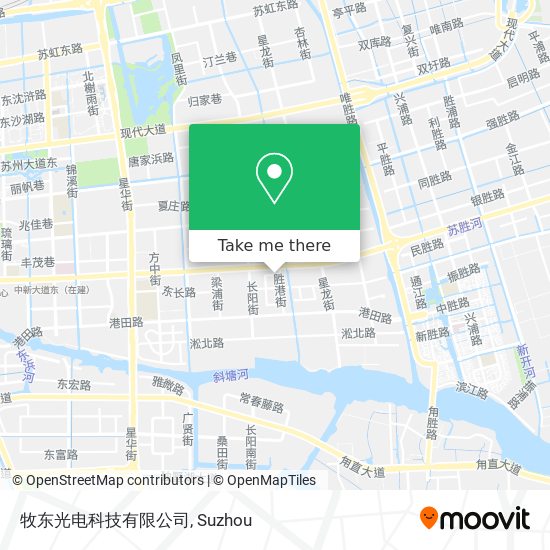 牧东光电科技有限公司 map