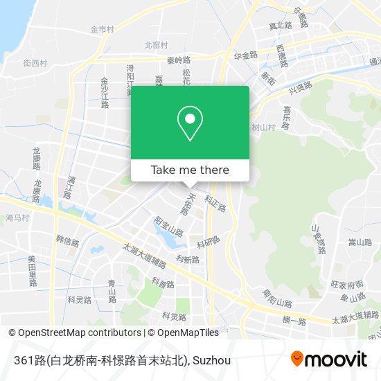 361路(白龙桥南-科憬路首末站北) map