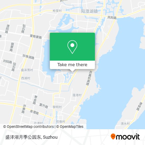 盛泽湖月季公园东 map