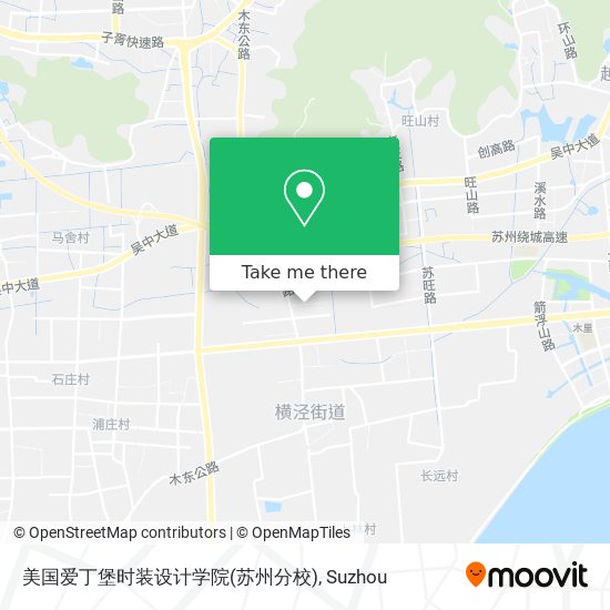 美国爱丁堡时装设计学院(苏州分校) map