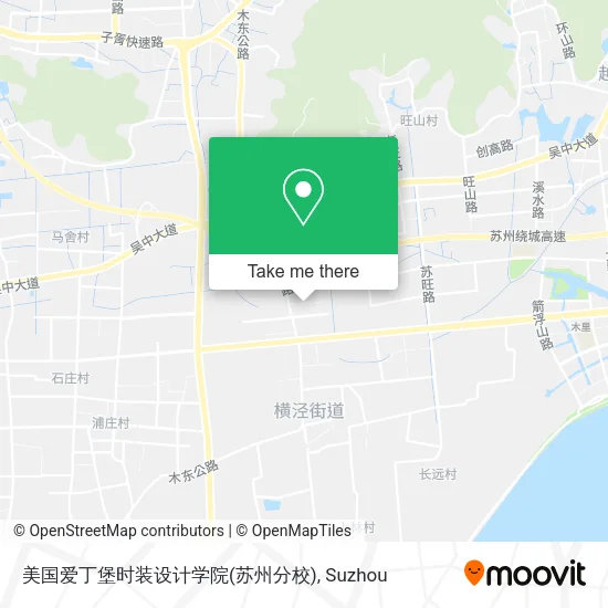 美国爱丁堡时装设计学院(苏州分校) map