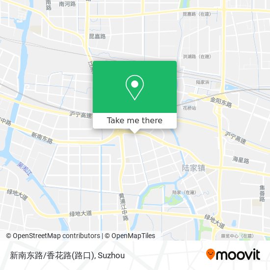 新南东路/香花路(路口) map