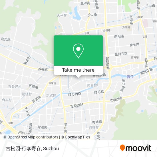 古松园-行李寄存 map