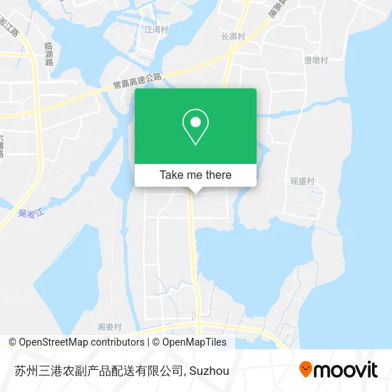 苏州三港农副产品配送有限公司 map