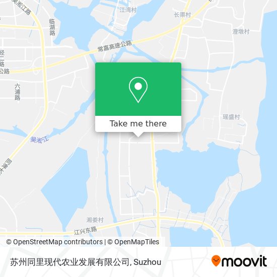 苏州同里现代农业发展有限公司 map