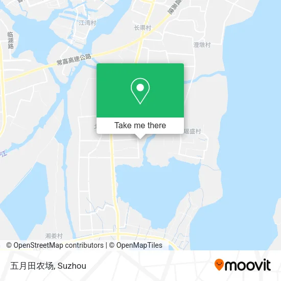 五月田农场 map
