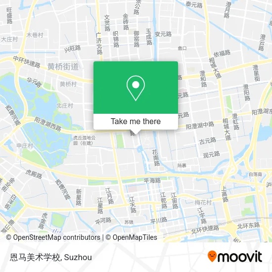恩马美术学校 map