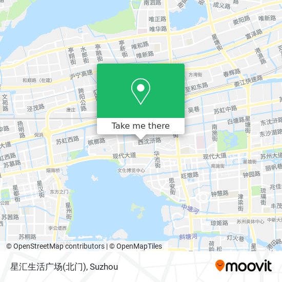星汇生活广场(北门) map