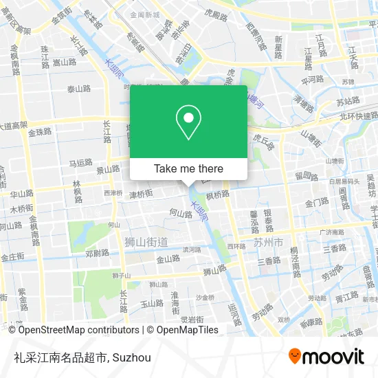 礼采江南名品超市 map