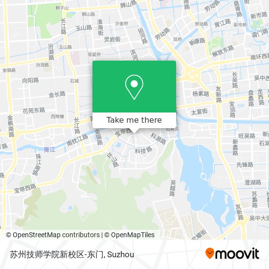 苏州技师学院新校区-东门 map
