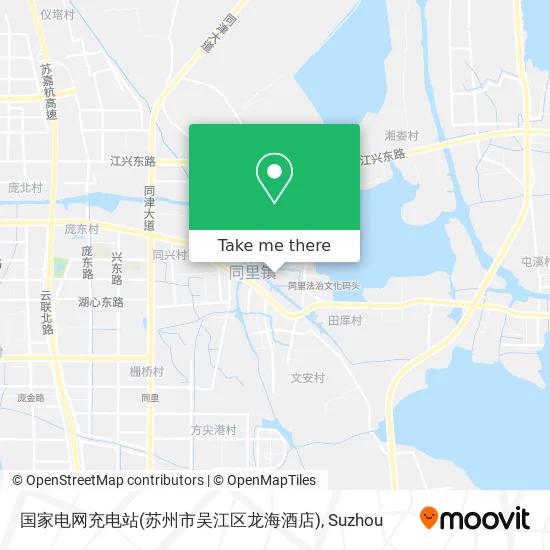国家电网充电站(苏州市吴江区龙海酒店) map