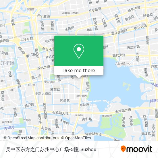 吴中区东方之门苏州中心广场-5幢 map