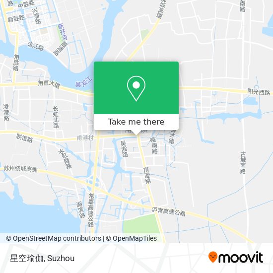 星空瑜伽 map