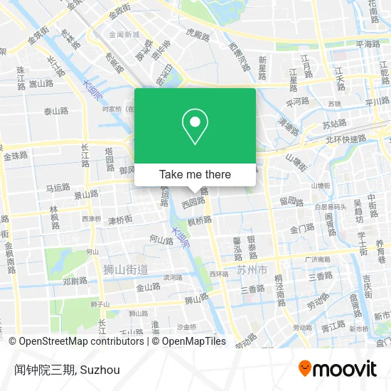 闻钟院三期 map