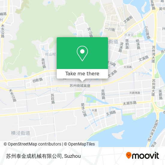 苏州泰金成机械有限公司 map