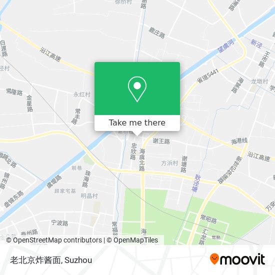 老北京炸酱面 map