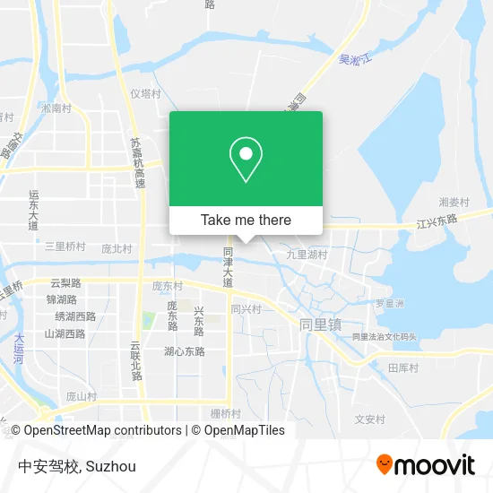 中安驾校 map