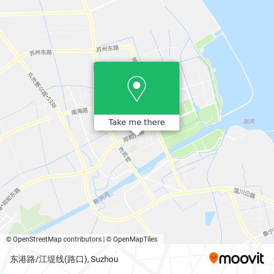 东港路/江堤线(路口) map