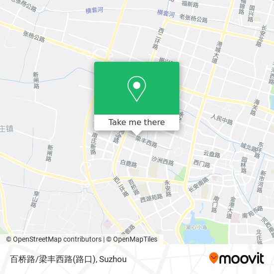 百桥路/梁丰西路(路口) map