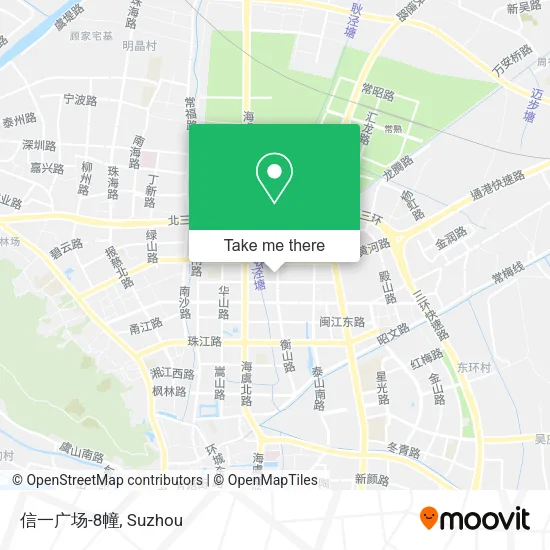 信一广场-8幢 map