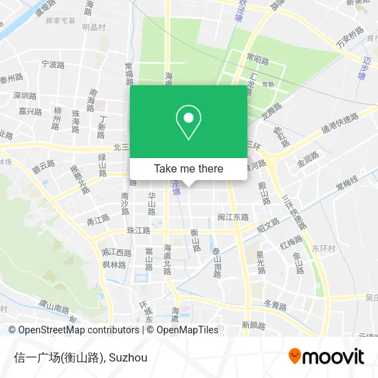 信一广场(衡山路) map
