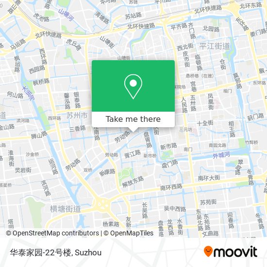 华泰家园-22号楼 map