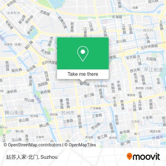 姑苏人家-北门 map