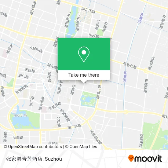 张家港青莲酒店 map