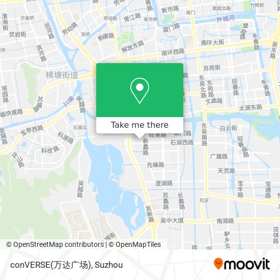 conVERSE(万达广场) map