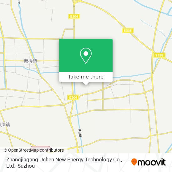 Zhangjiagang Uchen New Energy Technology Co., Ltd. map