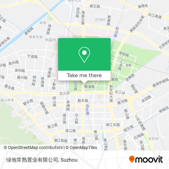 绿地常熟置业有限公司 map