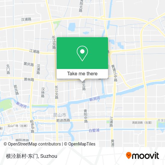 横泾新村-东门 map