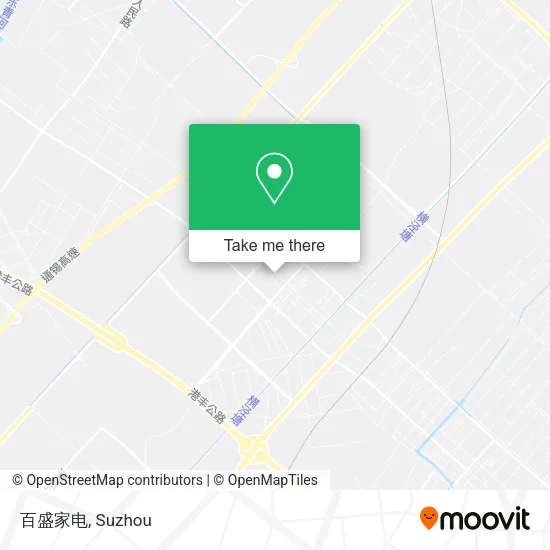 百盛家电 map