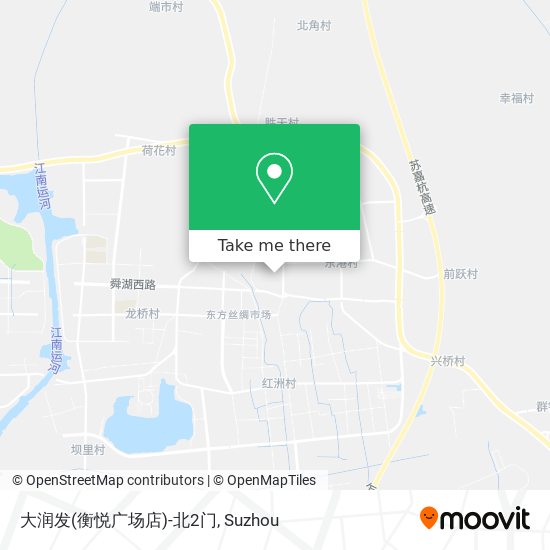 大润发(衡悦广场店)-北2门 map