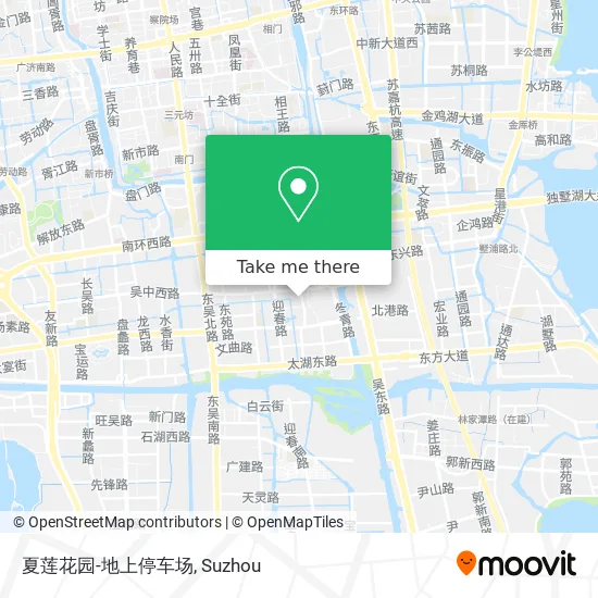 夏莲花园-地上停车场 map
