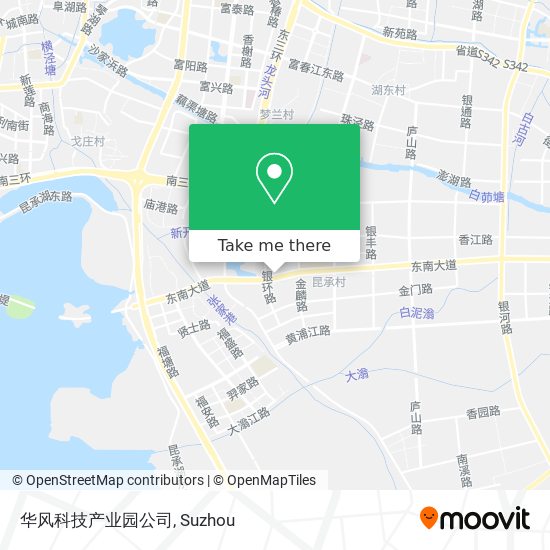 华风科技产业园公司 map