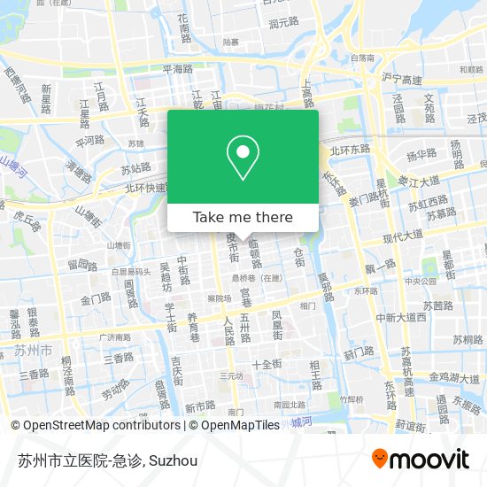 苏州市立医院-急诊 map