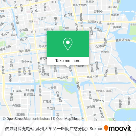 依威能源充电站(苏州大学第一医院广慈分院) map