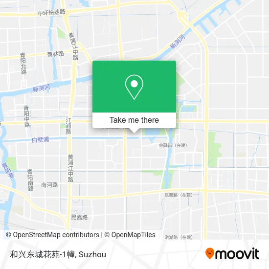和兴东城花苑-1幢 map