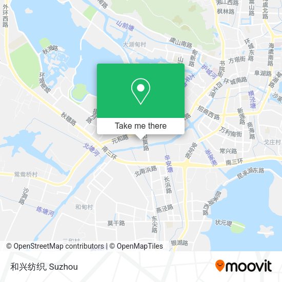 和兴纺织 map