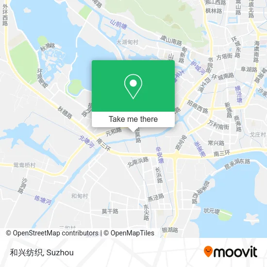 和兴纺织 map